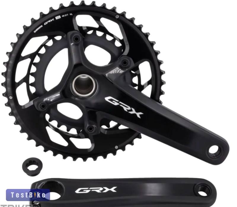 Új Shimano GRX FC-RX820-2 HTII hajtómű, 2x12, 48x31 fog