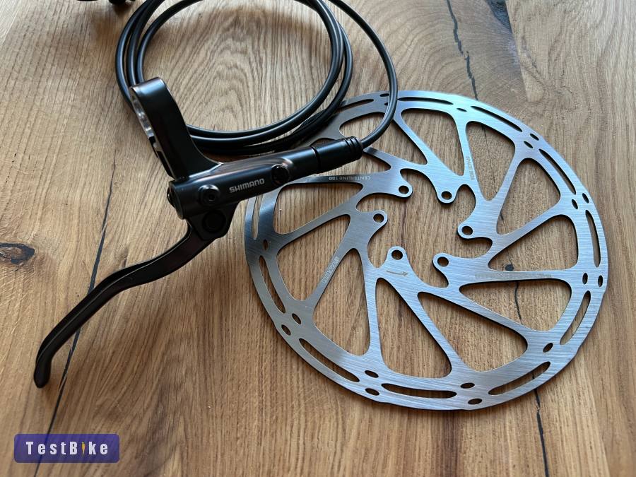 Új Shimano hidraulikus hátsó fék Új 180 mm Sram tárcsával