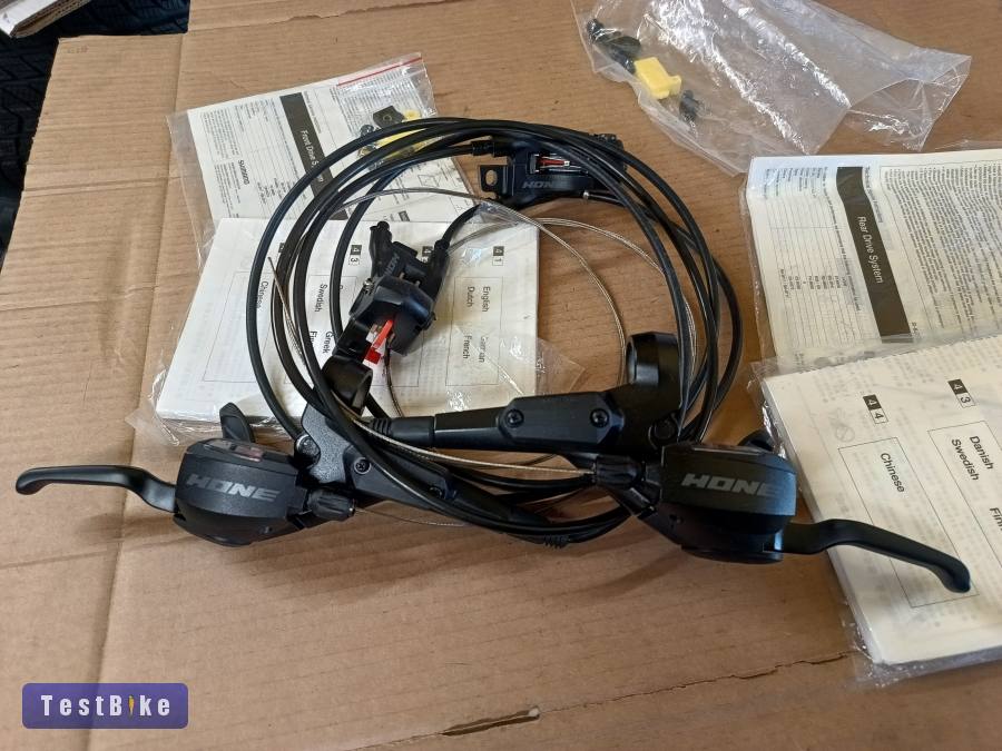 Új Shimano Hone tárcsafék váltókkal 3x9