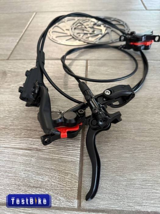 Új Shimano M4100/MT420 4 dugattyús fékszett eladó