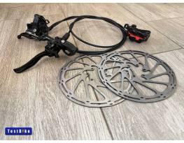 Új Shimano M4100/MT420 4 dugattyús fékszett eladó