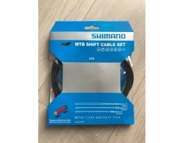 Új Shimano MTB XTR váltóbowden készlet, fekete Y01V98110