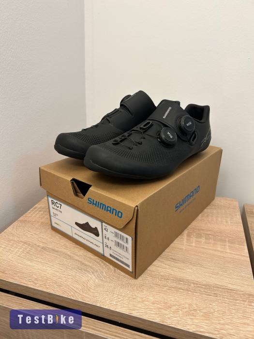 Új Shimano RC703 országúti kerékpáros cipő 