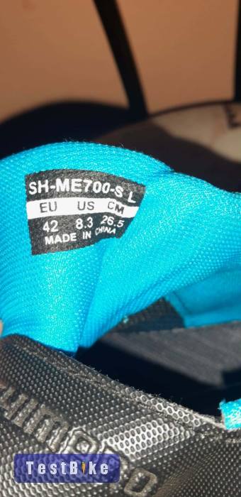 Új Shimano SH-ME7L 42-es (de inkább 41-es lábra)