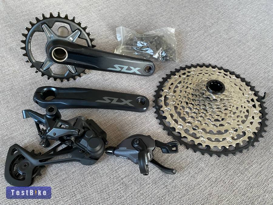 Új Shimano SLX 1x12 komplett hajtás-váltás