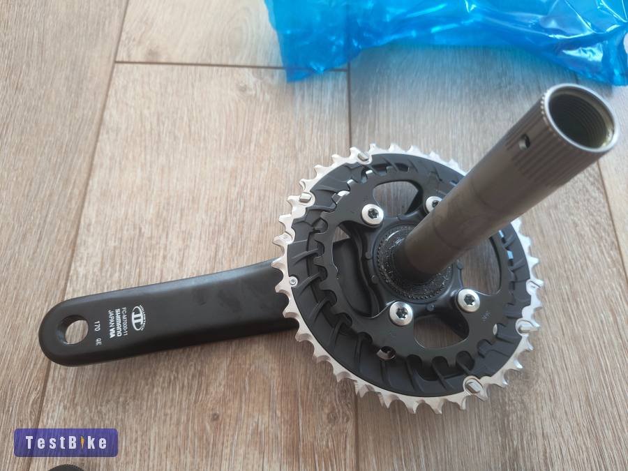 Új Shimano SLX FC-M7000-11 2x11 sebességes hajtómű
