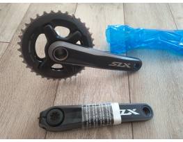 Új Shimano SLX FC-M7000-11 2x11 sebességes hajtómű