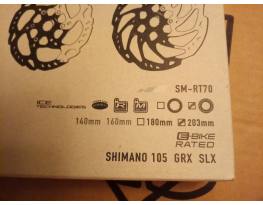 Új Shimano SLX féktárcsa 203mm
