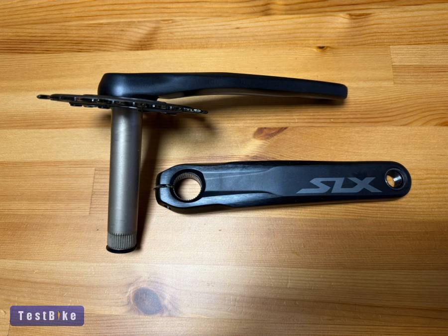 Új Shimano SLX hajtókar.