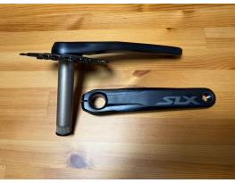 Új Shimano SLX hajtókar.