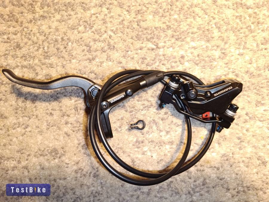 Új Shimano tárcsafék komplett első+hátsó 4 dugattyús MT420