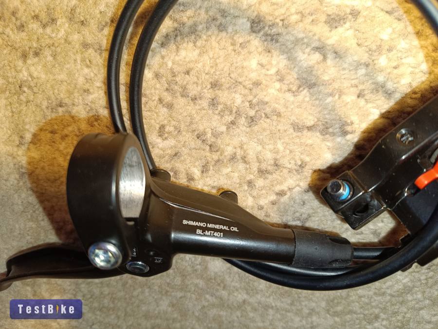 Új Shimano tárcsafék komplett első+hátsó 4 dugattyús MT420