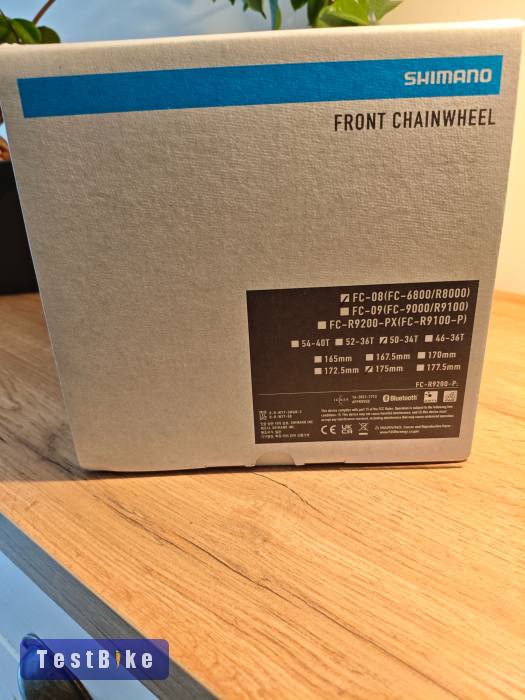 Új Shimano Ultegra FC-08 hajtómű 50/34 175mm 2×11