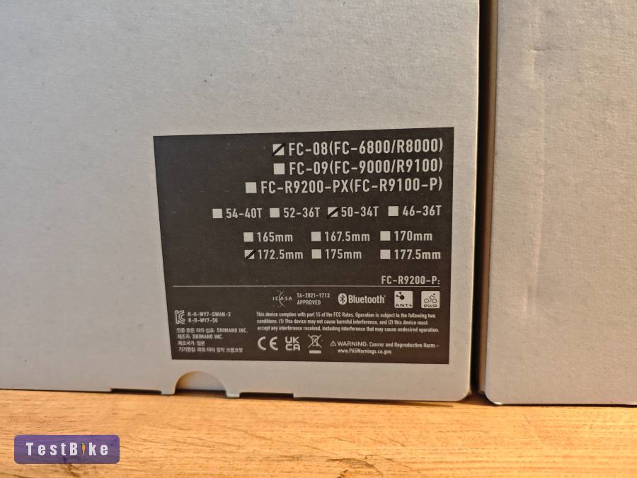 Új Shimano Ultegra FC-08 hajtóművek 2×11