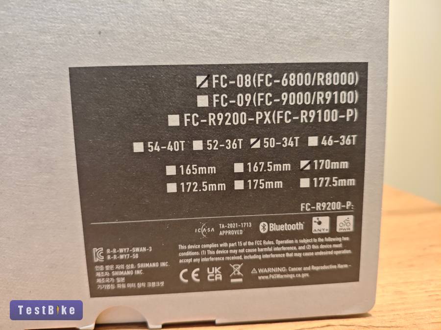 Új Shimano Ultegra FC-08 hajtóművek 2×11