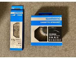 Új Shimano Ultegra lánc és kazetta