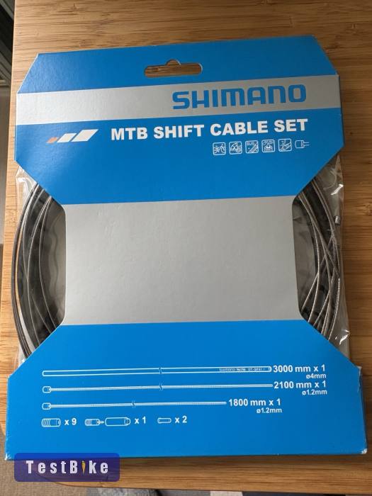 Új Shimano váltó bowden szett 