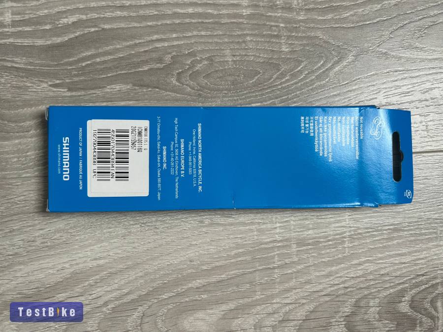 Új Shimano XT CN-M8100 lánc, 12-seb., 116 szem + patent