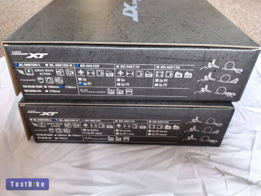 UJ Shimano XT M8100 tarcsafek szett (elso+hatso)