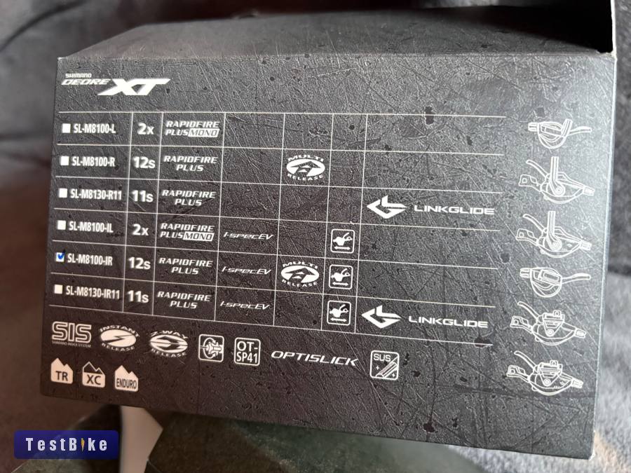 Új Shimano XT SL-M8100 ev váltókar