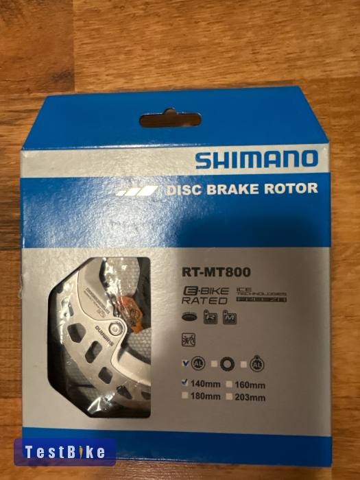 Új Shimano XT tárcsa 140mm