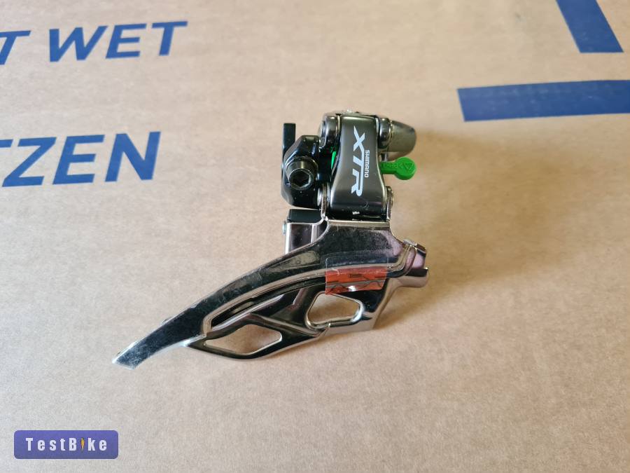 Új Shimano xtr 2x11 hajtómű és új xtr első váltó