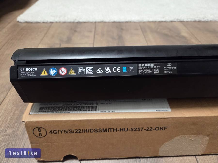 Új Smart system bosch powertube 750 akkumulátor akku 750Wh