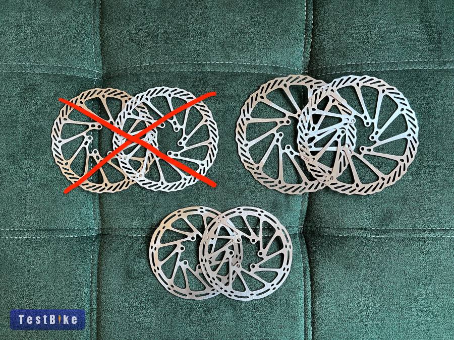 Új Sram /Avid csavaros tárcsa szettek 140 / 180 mm 