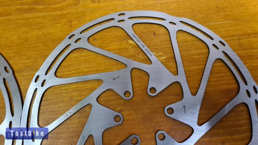 Új Sram Centerline 203 mm tárcsa