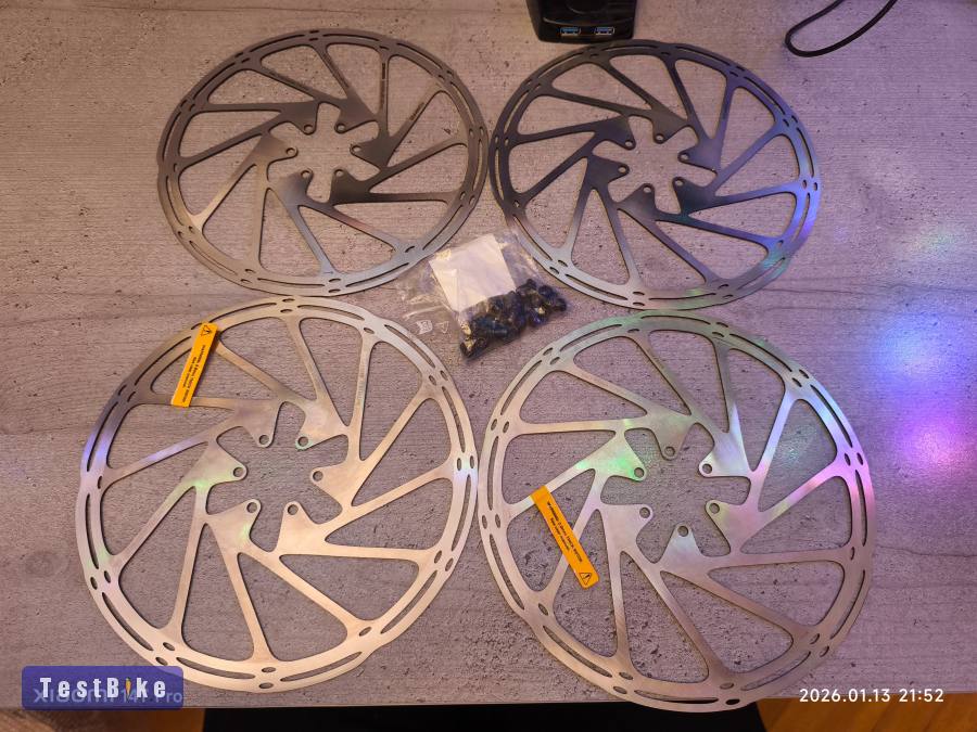 Új Sram Centerline 220mm féktárcsa (4db)