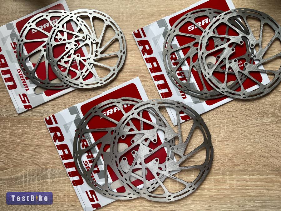 Új Sram csavaros tárcsa szettek 160 / 180 / 203 mm