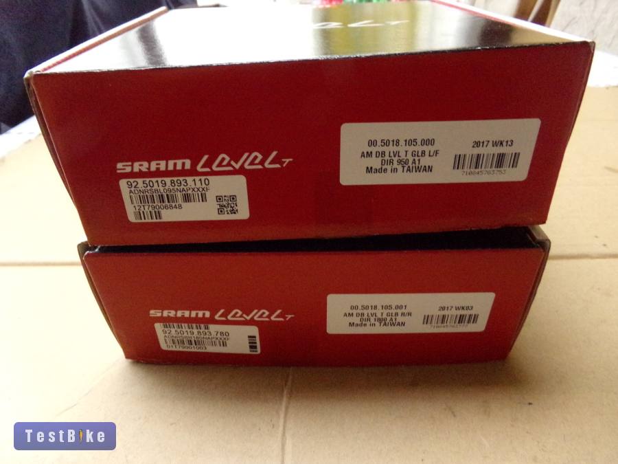 Új Sram Level T hidraulikus tárcsafék szett (első-hátsó) ela