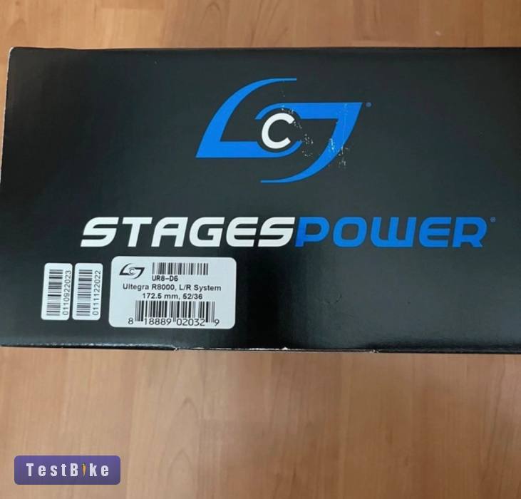 Új Stages Powerméter Shimano Ultegra R8000 bal+jobb 172,5mm 