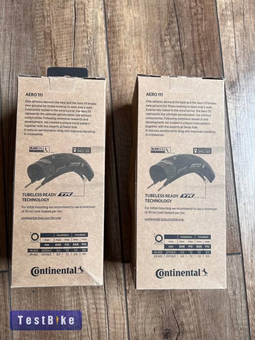 Új Top Külső, Continental Aero 111 TLR/Clincher, 700x26