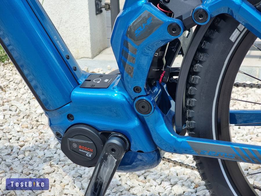 Új TOP légrugós fully Zemo ebike Bosch 750Wh Smart UTOLSÓ 