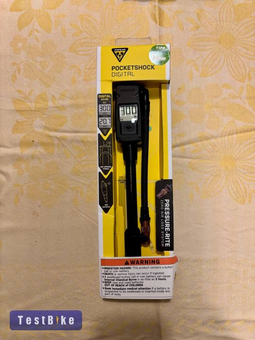 Új Topeak digitális teleszkóp pumpa