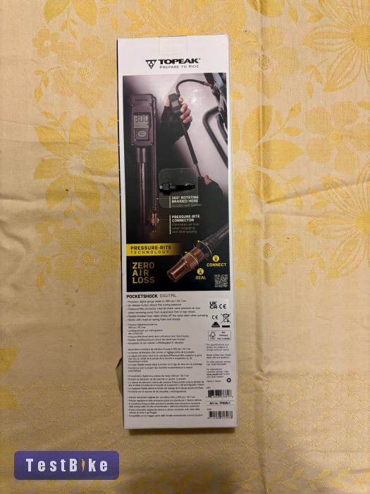 Új Topeak digitális teleszkóp pumpa