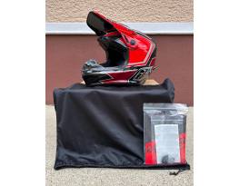 Ăj Troy Lee Designs GP piros/fekete sisak, bukĂłsisak (S/M)