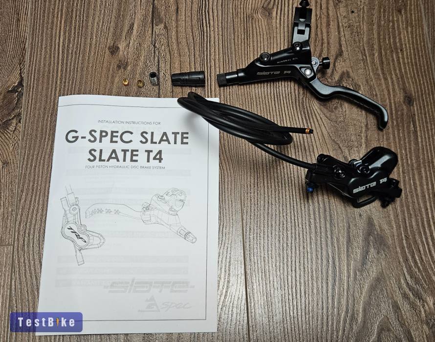 Új TRP Slate-T4 HD-M806 4 dugattyús első fék