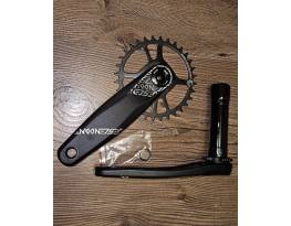 Új Truvativ Descendant Dub hajtókar 170mm, akár BSA csapágy