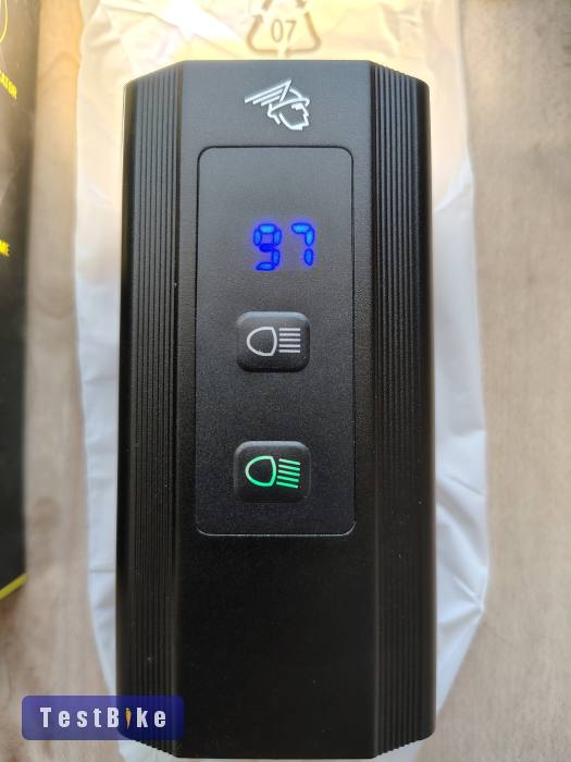 új Velotech Pro 1200 lumen led első lámpa