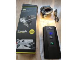 új Velotech Pro 1200 lumen led első lámpa