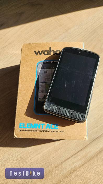 Új Wahoo Elemnt Ace kerékpáros GPS computer dobozában eladó