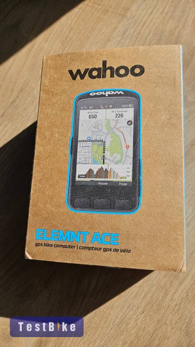 Új Wahoo Elemnt Ace kerékpáros GPS computer dobozában eladó