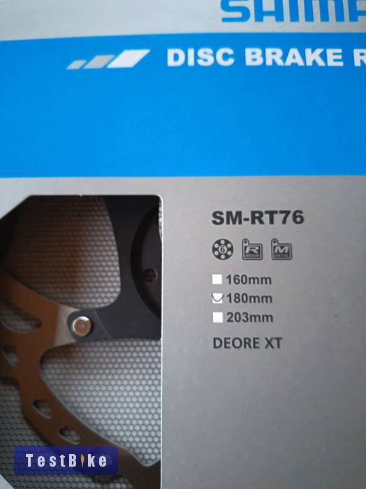 Új Shimano XT 6 csavaros tárcsa