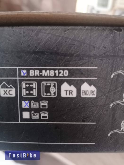 Új xt m8120 4 dugattyús tárcsafék szett