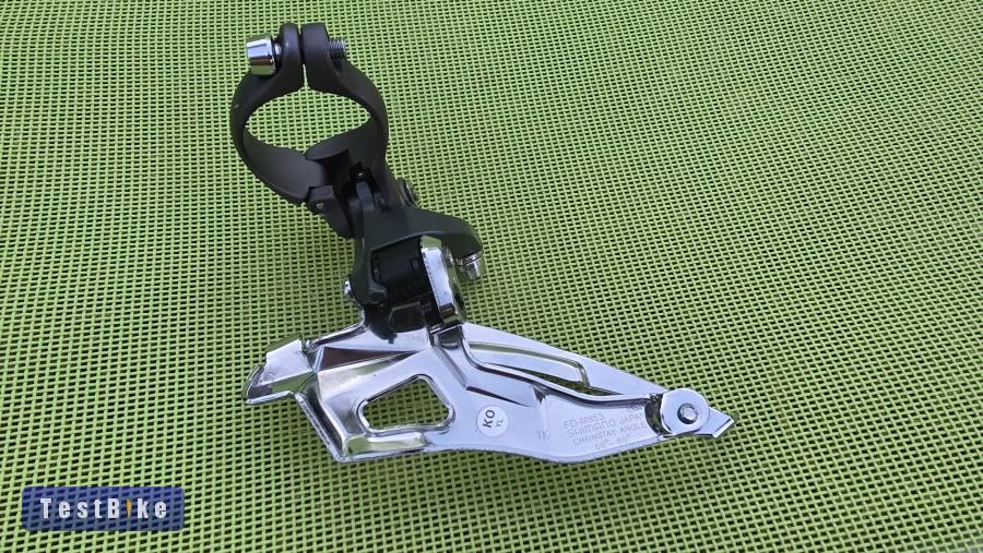 Új XTR FD-M953 31.8 felső húzású első váltó