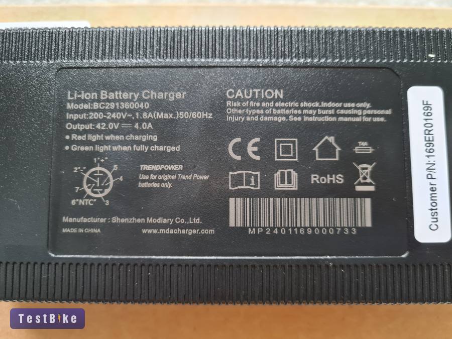 Új Yamaha Ebike akkumulátor töltő 630 és 720