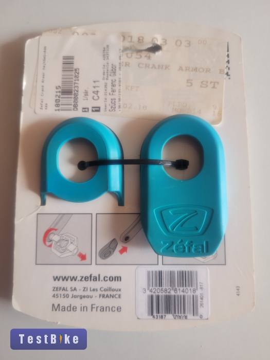 Új Zefal Crank Armor hajtóművédő kék