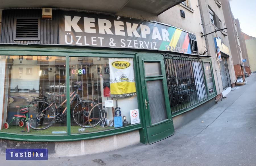 Újpesti kerékpárüzlet bérleti joga eladó!